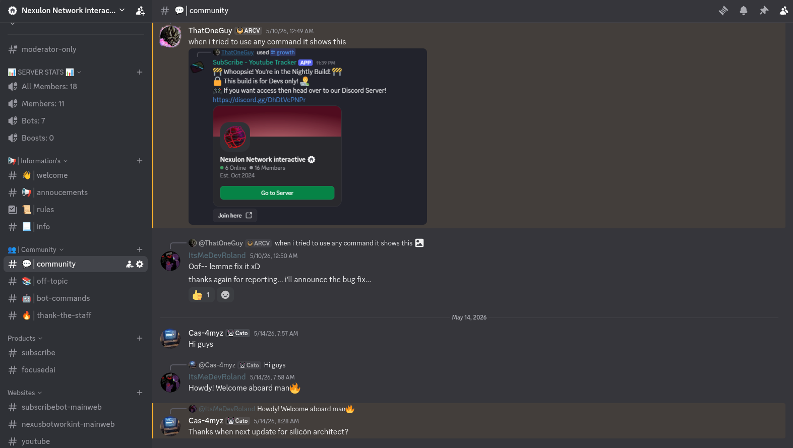 Community Screenshot 1!